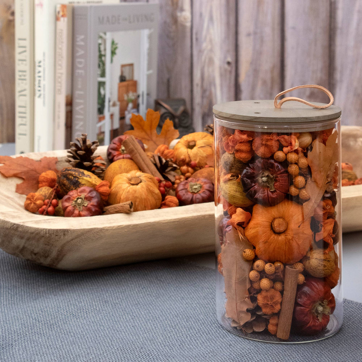Andaluca Pumpkin Spice Potpourri Jar
