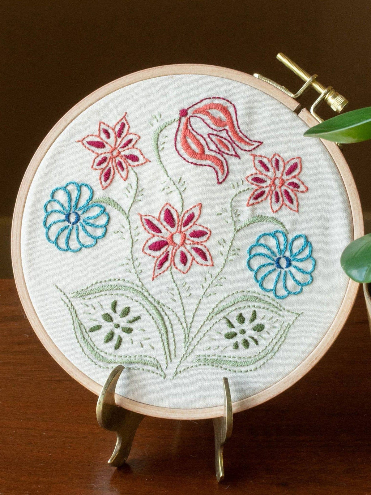 6" Beginner Pennsylvania Posy Embroidery Kit