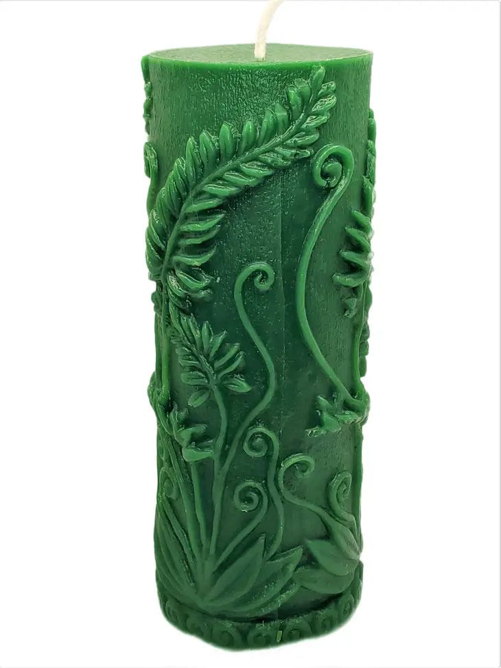 Cernunos Farms Candles Fern Pillar Candle