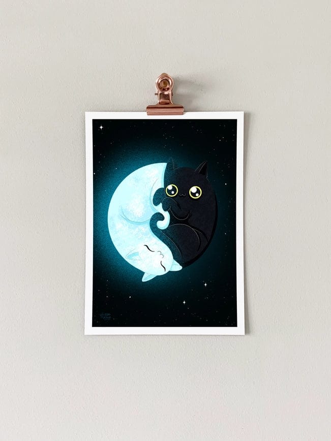 Elissa Marie Creative Giclee Print Quarter Mewn