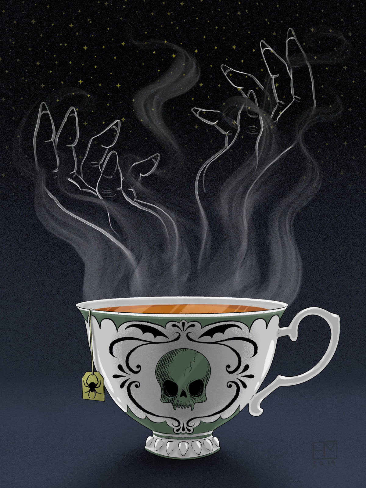 Elissa Marie Creative Giclee Print Witch's Brew Art Print