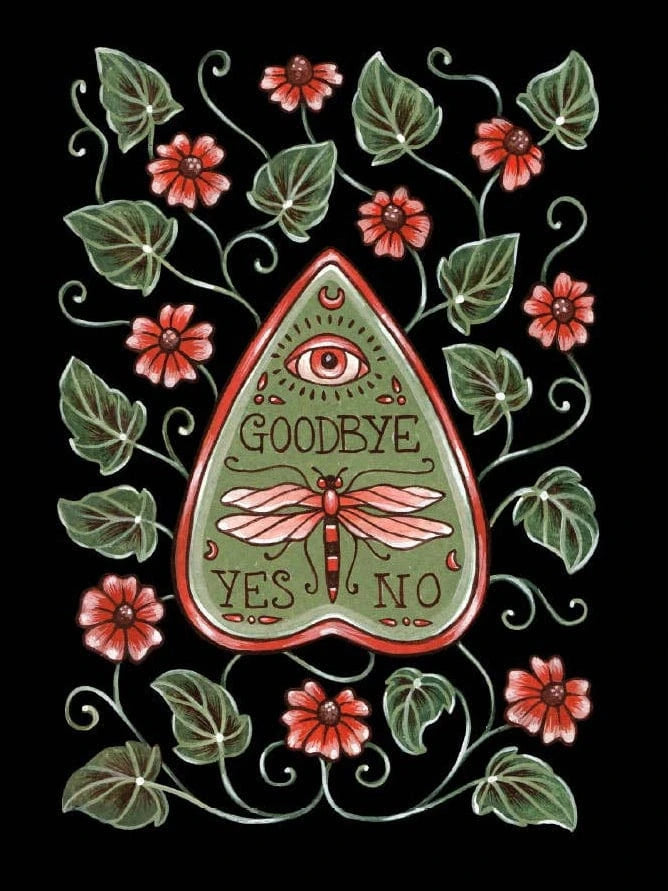 Faina Lorah Giclee Print 5 x 7" *Retiring* Planchette Folk Art Print, multiple sizes