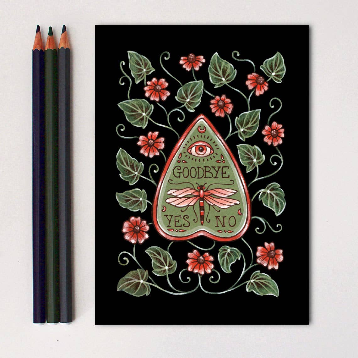 Faina Lorah Planchette Art Print Fall Decor: 5x7