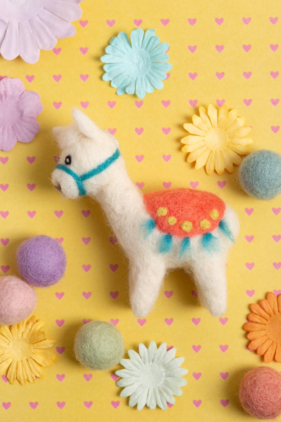 Hawthorn Handmade Alpaca Mini Needle Felting Kit | Complete Craft Kit