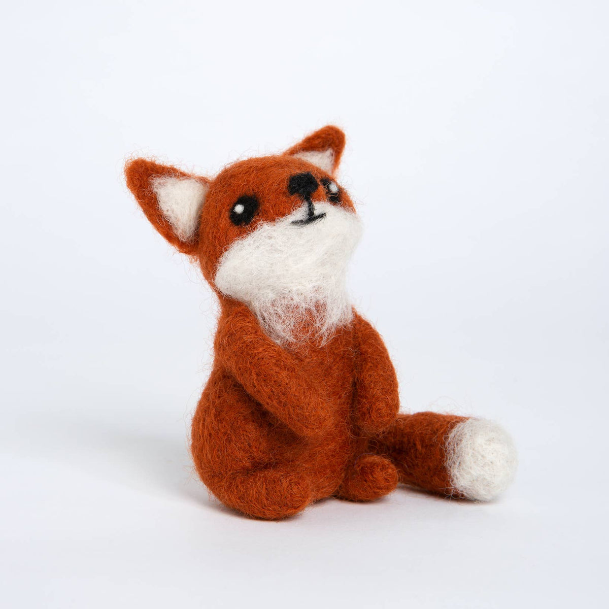 Hawthorn Handmade Fox Cub Mini Needle Felting Kit | Complete Craft Kit