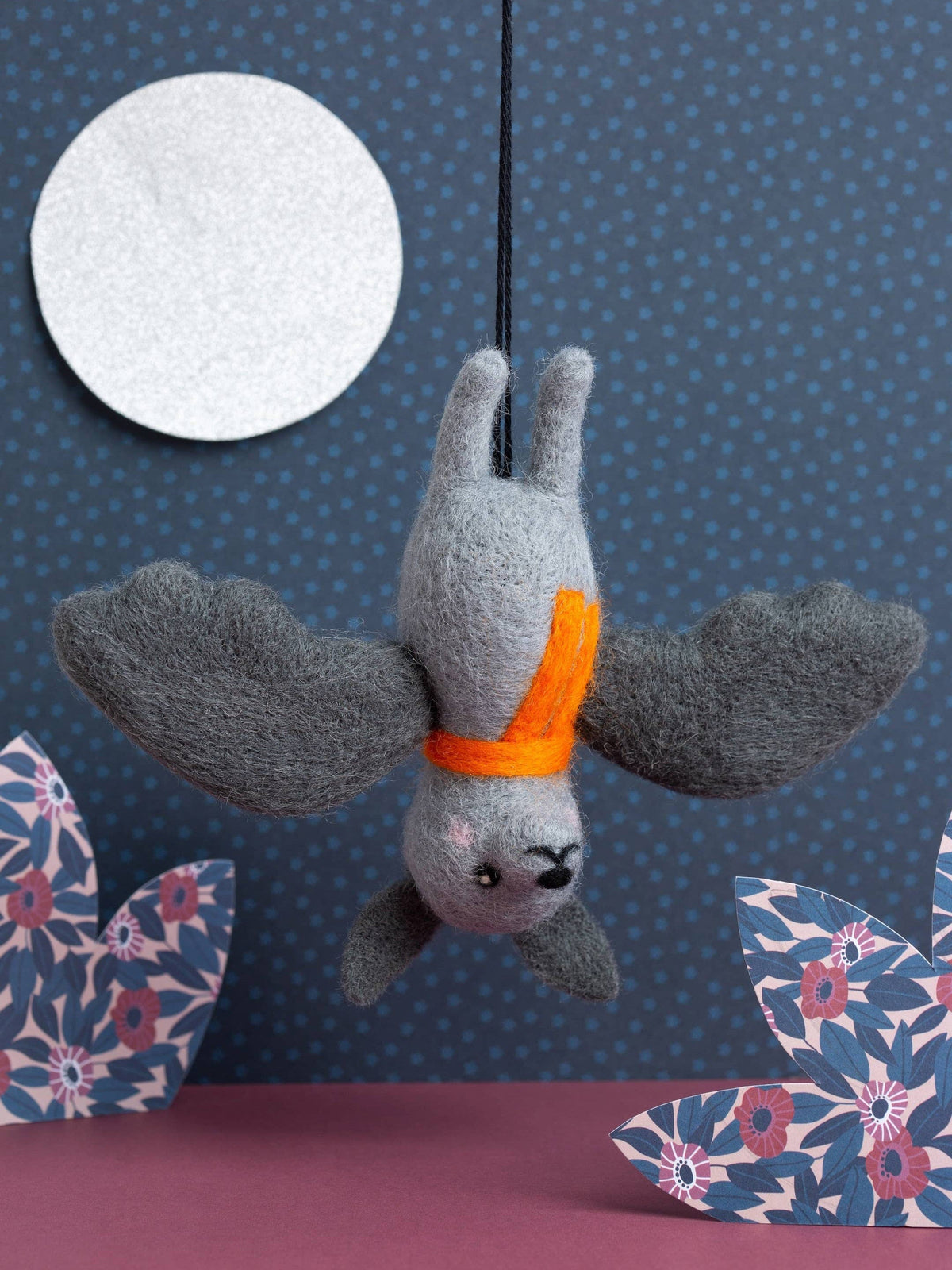 Beginner Mini Bat Needle Felting Craft Kit