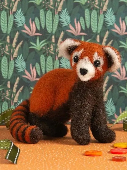 Beginner Red Panda Needle Felting Kit