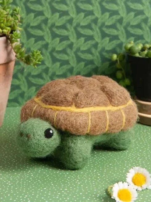 Beginner Tortoise Needle Felting Kit