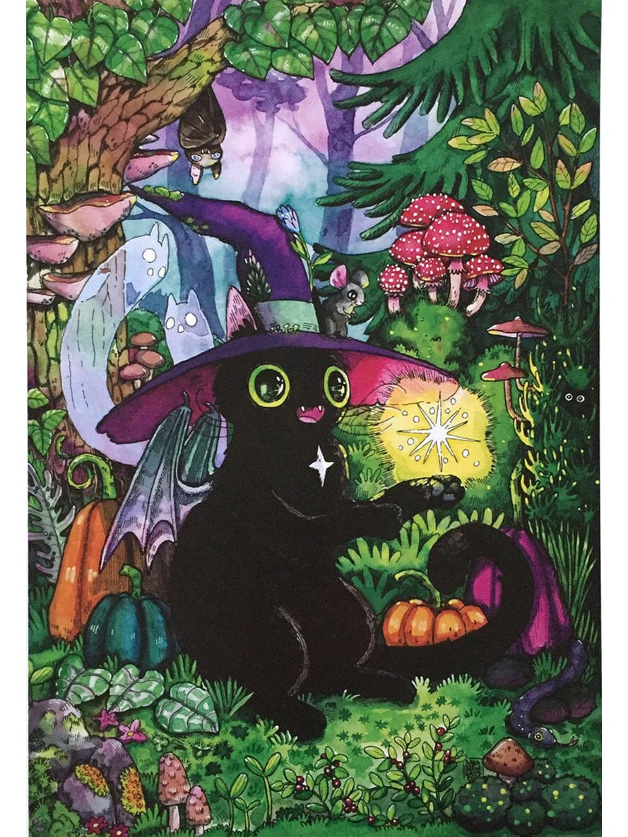 Ilustratorium Sara Szewczyk Giclee Print Forest Magic Art Print, 11.8" x 8.3"