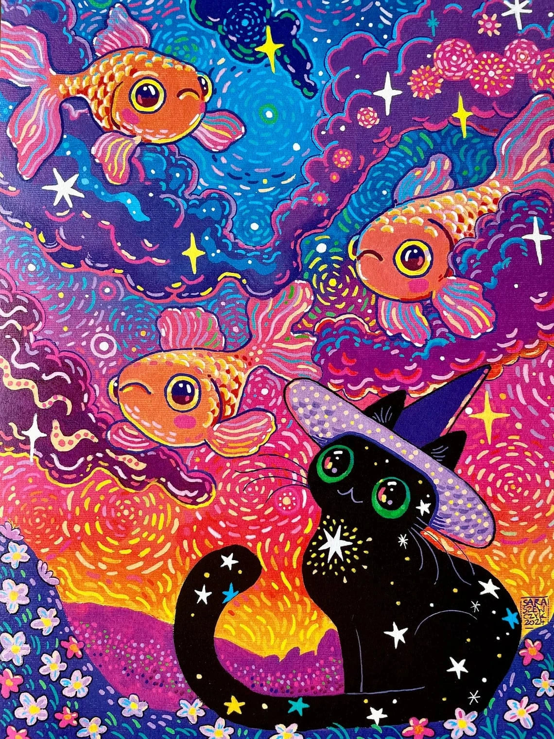 Ilustratorium Sara Szewczyk Giclee Print Where Dreams Take Flight Art Print, 11.8" x 15.7"