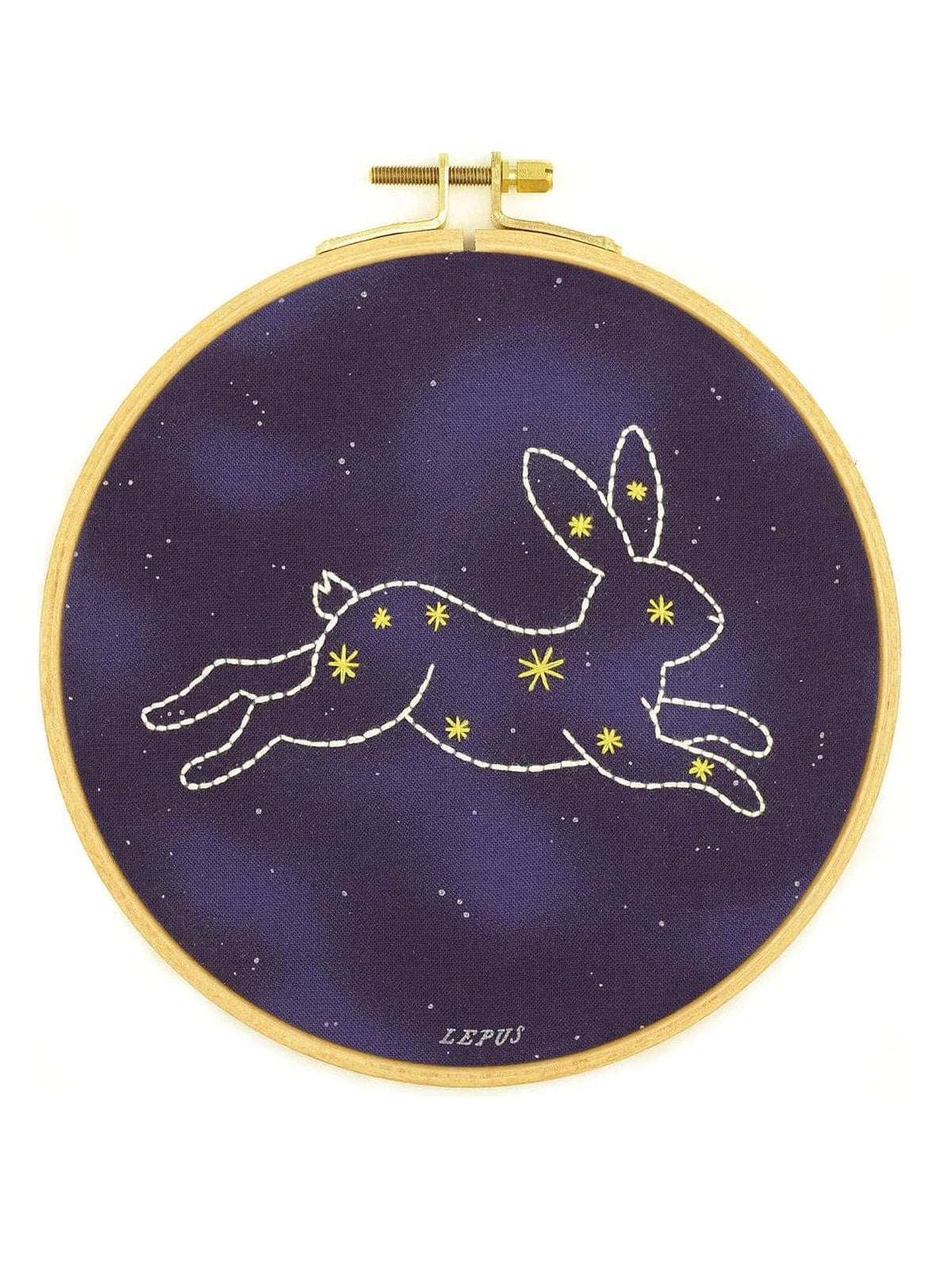 6" Beginner "Lepus" Constellation Embroidery Kit