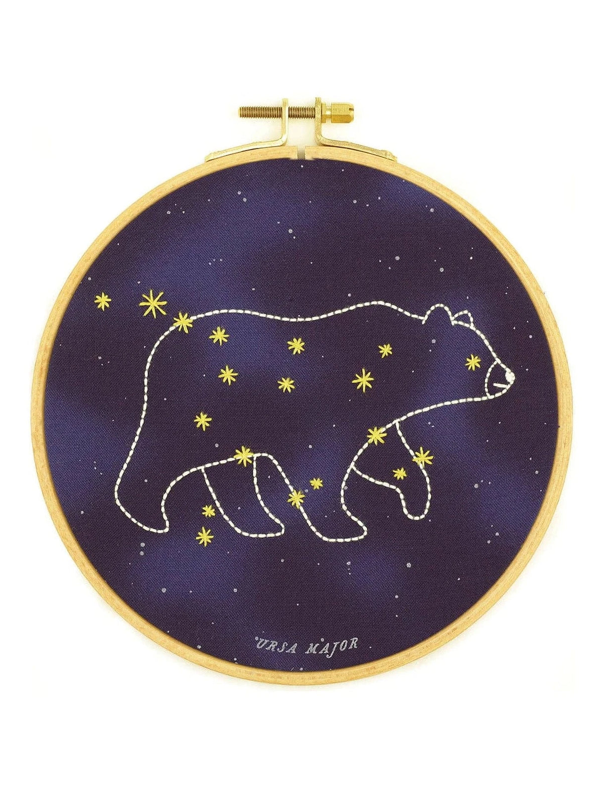 6" Beginner "Ursa Major" Constellation Embroidery Kit