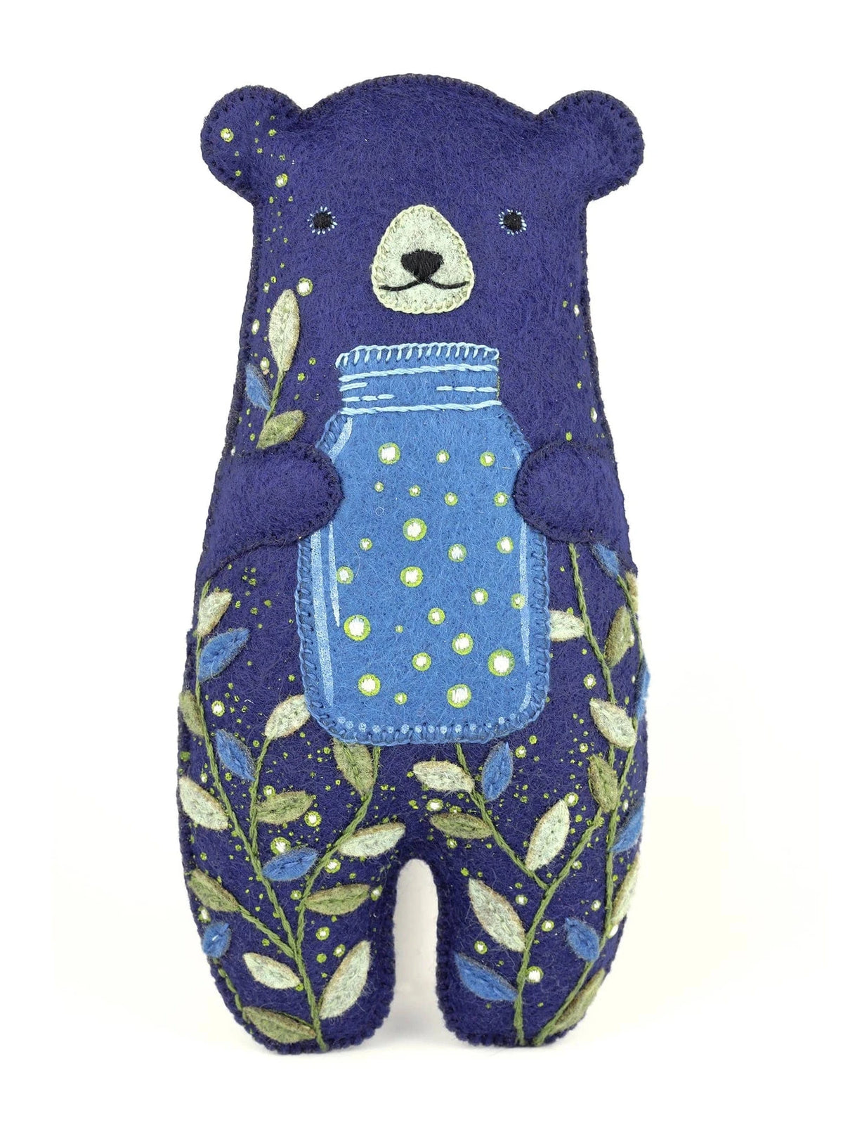 *Limited Edition* Beginner Glowbear Embroidery & Felt Doll Kit