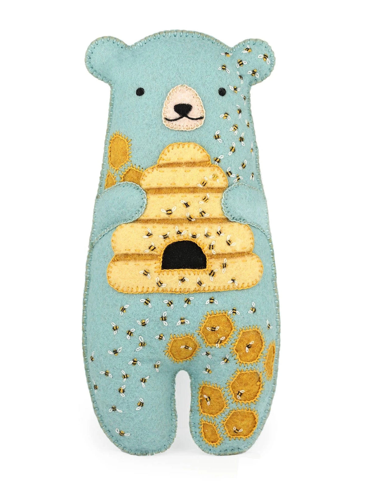 *Limited Edition* Beginner Honeybear Embroidery & Felt Doll Kit