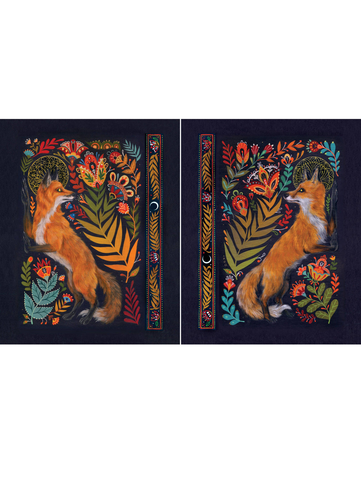 Mheld Illustration Giclee Print "Equinox" 2 print set,  each 10" x 8"
