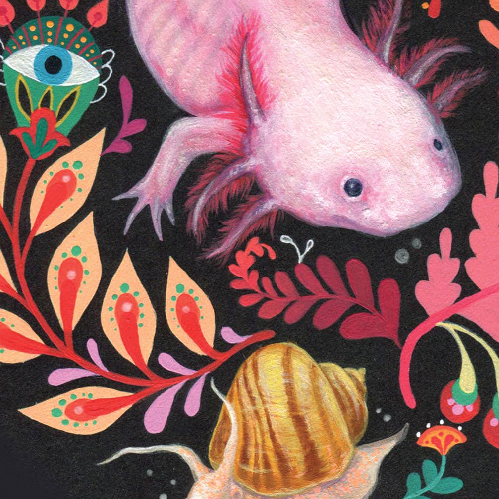 Mheld Illustration Kiwi Mango  print: 8"x10"