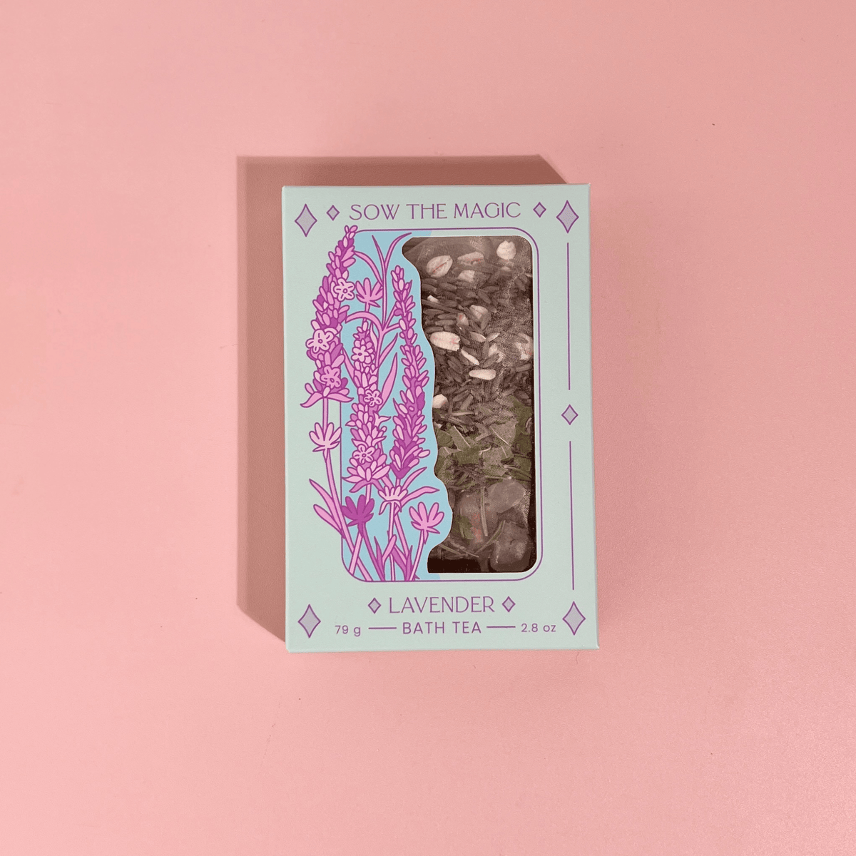 Sow the Magic Lavender Lovers Tarot Botanical Bath Tea Box