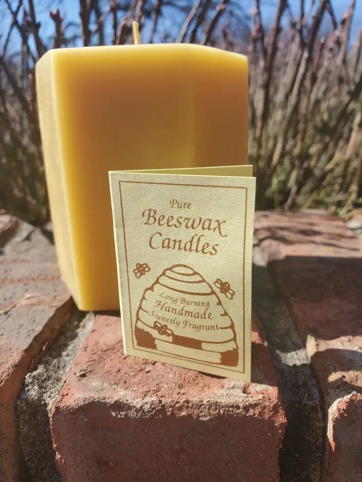 The Ramblin' Bee Candles Morel Mushroom Beeswax Candle